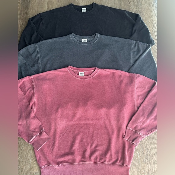 Victoria’s Secret PINK Collection Campus Sweatshirts Size xs (oversized) - Picture 2 of 8